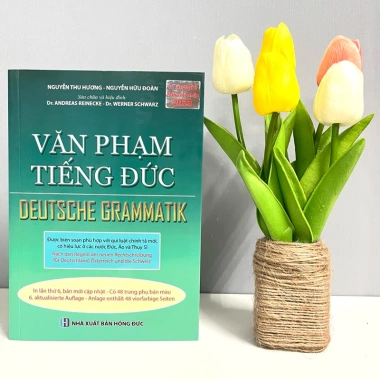 Sách Văn Phạm Tiếng Đức Deutsche Grammatik 32 Trang Phụ Bản Màu Giá Chỉ 125k