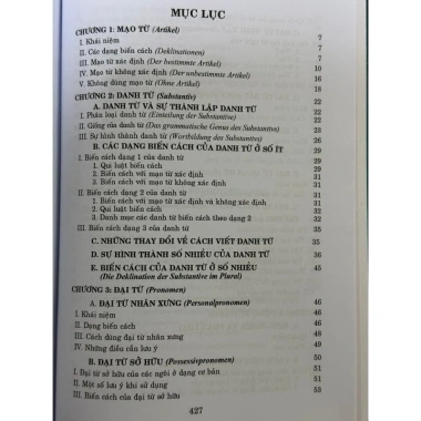 Sách Văn Phạm Tiếng Đức Deutsche Grammatik 32 Trang Phụ Bản Màu Giá Chỉ 125k