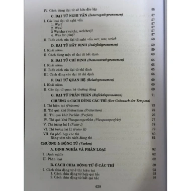 Sách Văn Phạm Tiếng Đức Deutsche Grammatik 32 Trang Phụ Bản Màu Giá Chỉ 125k