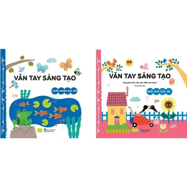 Sách Vân Tay Sáng Tạo Cho Bé - Phát Triển Kỹ Năng Tư Duy, Giá Ưu Đãi 96.750đ 2