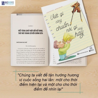 Sách Viết Gì Cũng Chuẩn - Nói Gì Cũng Hay: Kỹ năng mềm Bizbooks giảm giá 138k 4