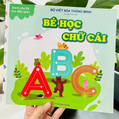 Sách Viết Xóa Thông Minh TNBOOKS Combo 4 Cuốn Cho Bé 3 đến 5 Tuổi Xóa Lại Nhiều Lần 2