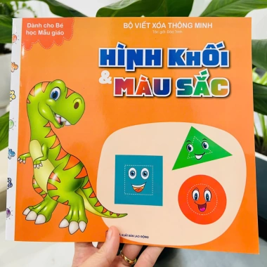Sách Viết Xóa Thông Minh TNBOOKS Combo 4 Cuốn Cho Bé 3 đến 5 Tuổi Xóa Lại Nhiều Lần 4