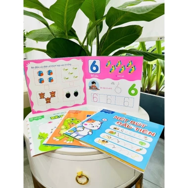 Sách Viết Xóa Thông Minh TNBOOKS Combo 4 Cuốn Cho Bé 3 đến 5 Tuổi Xóa Lại Nhiều Lần 9