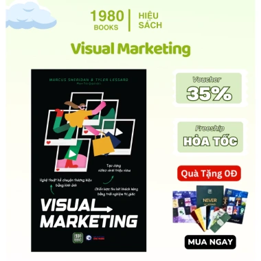 Sách Visual Marketing – Chiến lược thị trường hiện đại, giảm giá 20% chỉ 97.500₫