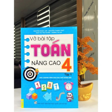 Sách Vở Bài Tập Toán Nâng Cao 4 GDPT Mới - Giá Ưu Đãi 40.000 - ndbooks 4