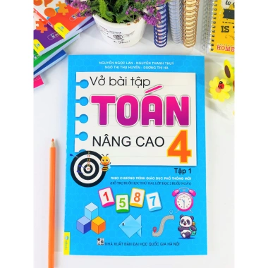 Sách Vở Bài Tập Toán Nâng Cao 4 GDPT Mới - Giá Ưu Đãi 40.000 - ndbooks 5