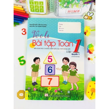 Sách Vở Ô Li Bài Tập Toán Lớp 1 - GDPT mới - ndbooks - Giá ưu đãi 34.000 VNĐ 4