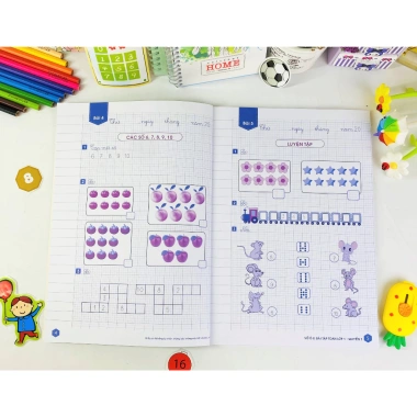 Sách Vở Ô Li Bài Tập Toán Lớp 1 - GDPT mới - ndbooks - Giá ưu đãi 34.000 VNĐ 6