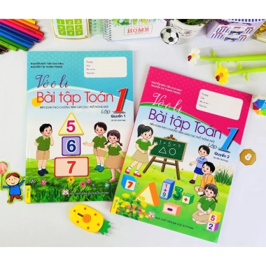 Sách Vở Ô Li Bài Tập Toán Lớp 1 - GDPT mới - ndbooks - Giá ưu đãi 34.000 VNĐ 8
