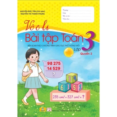 Sách Vở Ô Li Bài Tập Toán Lớp 3 CT GDPT Mới - Giá ưu đãi 46.750 VND ndbooks
