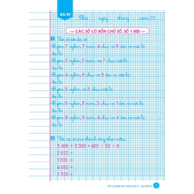 Sách Vở Ô Li Bài Tập Toán Lớp 3 CT GDPT Mới - Giá ưu đãi 46.750 VND ndbooks
