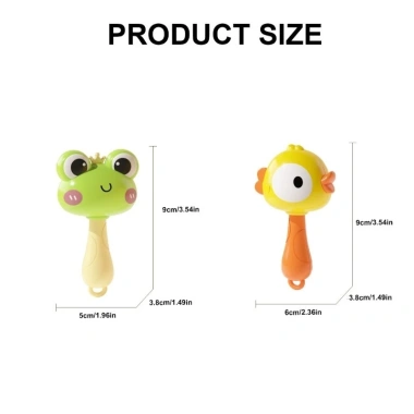 SADYUELE Cầm Tay Bé - Đồ Chơi Vịt Shaker Hoạt Hình, Kích Thích Cảm Giác Sơ Sinh, Giá 37.006₫ 2