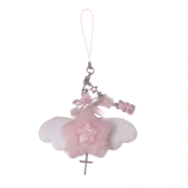 SADYUELE Dây xích điện thoại handmade đính hạt cánh nơ - Túi quyến rũ, thời trang, chỉ 44.527₫ 7