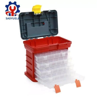 SADYUELE Hộp Đựng Đồ 4 Lớp Xếp Chồng, Ngăn Điều Chỉnh Linh Hoạt cho Trang Sức & Vật Dụng Nhỏ - Giá 498.769₫