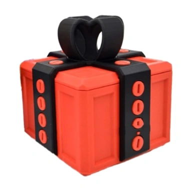 SADYUELE Hộp Vui Nhộn In 3D Có Ốc Vít - Mở Quirky Bảo Quản Trượng Tai Nghe 138.411 VND