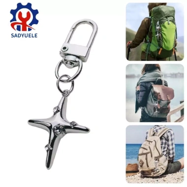 SADYUELE Móc Khóa Hợp Kim Ngôi Sao Mặt Trăng - Túi Xách & Dây Chuyền, 31.691VND