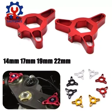 SADYUELE Nĩa Treo Xe Máy 14-22mm Điều Chỉnh Tải Trước Nhôm Chống Mài Mòn - 189.972₫