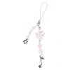 SADYUELE Nơ Dây Điện Thoại Trái Tim Acrylic, Khóa Móc Hoa Hồng, Dây Đeo Độc Đáo, Giá 40.798 VND 10