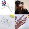 SADYUELE Túi Nơ Thời Trang Quyến Rũ Móc Khóa Độc Đáo Dây Chuyền Giá 30.402 VND