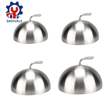 Sadyuele Vỏ bít tết thép không gỉ 20-28cm Teppanyaki Dome Nắp đậy bát đĩa 279.500 VND