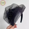 Safenh Nửa Nón Pháp Retro Thanh Lịch Tóc Vòng Tiệc Băng Đô Quấn Tóc Nữ Giá 30.800đ 3