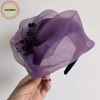 Safenh Nửa Nón Pháp Retro Thanh Lịch Tóc Vòng Tiệc Băng Đô Quấn Tóc Nữ Giá 30.800đ 6