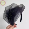 Safenh Nửa Nón Pháp Retro Thanh Lịch Tóc Vòng Tiệc Băng Đô Quấn Tóc Nữ Giá 30.800đ 9