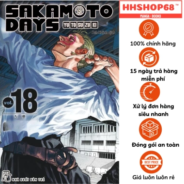 Sakamoto Days tập 1-23 - Truyện tranh NXB Trẻ giá ưu đãi 56.750 VND