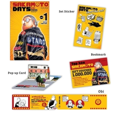 Sakamoto Days tập 21-24 lẻ tập Truyện tranh NXB Trẻ giá chỉ 57.000đ 9
