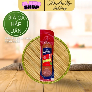 Salami hun khói Chekizobo & xúc xích lạp xưởng khô Nga 225g - Giá chỉ 165.000đ 2