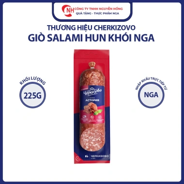 Salami hun khói Chekizobo & xúc xích lạp xưởng khô Nga 225g - Giá chỉ 165.000đ 5