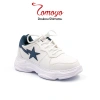 SALE 07.07 Giày Sneaker Nữ Đế Cao 7cm Da Microfiber Siêu Nhẹ Tomoyo TMW31.507 495k