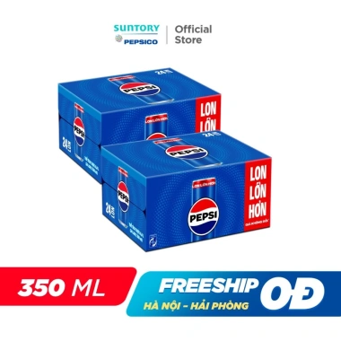 SALE 3.3 Combo 2 Thùng 24 Lon Pepsi 320ml/350ml - Giá ưu đãi 473.000đ 3 SALE 3.3 Combo 2 Thùng 24 Lon Pepsi 320ml/350ml - Giá ưu đãi 473.000đ 3