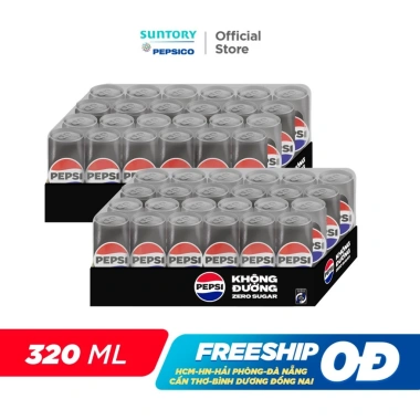 SALE 3.3 Combo 2 Thùng 24 Lon Pepsi Không Calo Không Đường 320ml - Giá 465.000đ 2 SALE 3.3 Combo 2 Thùng 24 Lon Pepsi Không Calo Không Đường 320ml - Giá 465.000đ 2