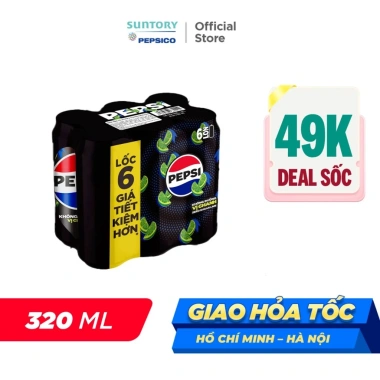 SALE 3.3 Lốc 6 Nước Giải Khát Đa Dạng Trà, Nước Tăng Lực, Nước Ngọt Có Ga, Nước Điện Giải 67.000 VND