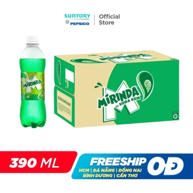 SALE 3.3 Thùng 24 chai Mirinda Soda Kem 390ml Nước giải khát có gaz, chỉ 172.000₫ 2 SALE 3.3 Thùng 24 chai Mirinda Soda Kem 390ml Nước giải khát có gaz, chỉ 172.000₫ 2
