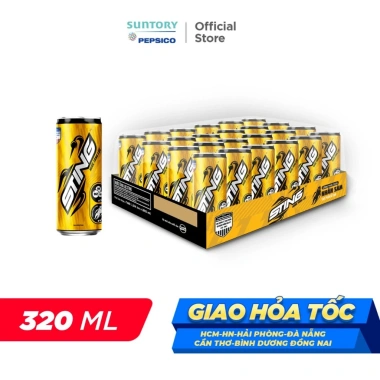 SALE 3.3 Thùng 24 Lon Nước Tăng Lực Sting Vàng 320ml Giá chỉ 229.000đ 2