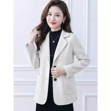 SALE Áo khoác dạ ép nữ cao cấp NEMY A25.359 - Vest mềm mướt, túi hộp, lớp lót sang trọng, chỉ 199.000₫