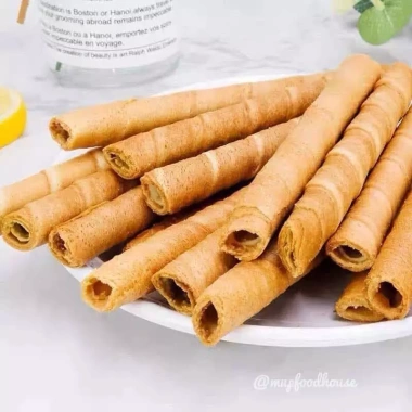 SALE Bánh quế ống Richy Merry 208g màu xanh - Set 3 hộp, giảm còn 115.000đ, giá gốc 149.500đ