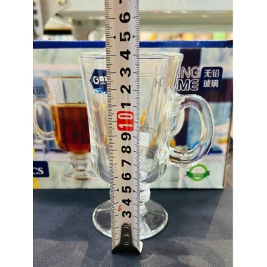 SALE Bộ 6 Cốc Ly Thủy Tinh Libbey Irish Coffee 230ml - Cafe cốt dừa, sinh tố, nước ép LXZB22