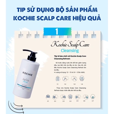 SALE Bộ Chăm Sóc Da Đầu Kochi Scalp Care – Giá 188k, Dưỡng Ẩm, Ngừa Gàu, Tăng Tóc 4