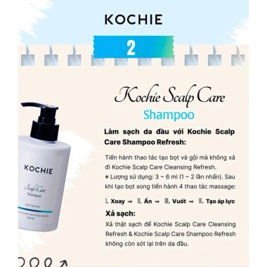 SALE Bộ Chăm Sóc Da Đầu Kochi Scalp Care – Giá 188k, Dưỡng Ẩm, Ngừa Gàu, Tăng Tóc 5