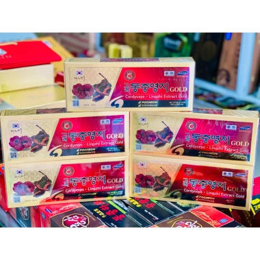 SALE Cao Linh Chi Đỏ Hàn Quốc 5 Lọ 50gr - Giá 559k, dưỡng sức tăng sinh lý