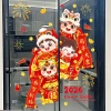 SALE Decal Trang Trí Tết Hít Tĩnh Điện Cành Mai Đào Đỏ - Giá Chỉ 55.000₫ 3