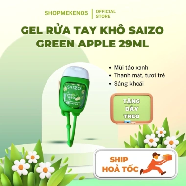 SALE Gel Rửa Tay Khô Saizo 29ml Lỗi Nhẹ - Tặng Dây Treo, Giá Chỉ 29.000₫ 6