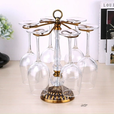 SALE Kệ treo ly rượu vang inox tân cổ điển - Đẹp, cao cấp, giá 300.000đ
