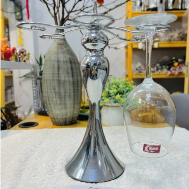 Sale nghỉ Tết - Kệ treo ly rượu vang inox 304 sáng bóng, giá rẻ K88 295.000₫
