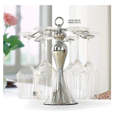 Sale nghỉ Tết - Kệ treo ly rượu vang inox 304 sáng bóng, giá rẻ K88 295.000₫