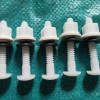 Sale Ốc vít nối két nước và thân bồn cầu - Bộ 2 ốc vít nhựa, giá sỉ 20.900₫ 3